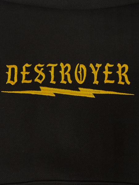 Худі oversize "Destroyer" чорний М
