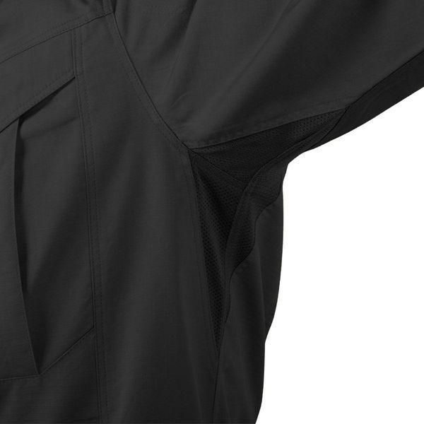 Сорочка Helikon Defender Mk2 PolyCotton Ripstop Long Sleeve - Black XX-L