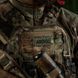 M-Tac нашивка група крові AB(IV) Rh(+) PVC 25х60 Olive ПВХ