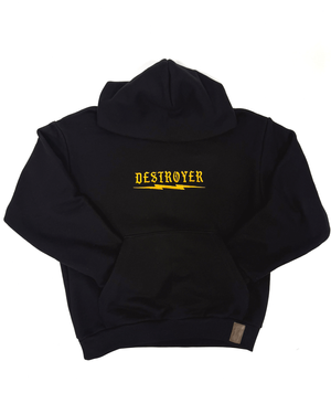 Худи oversize "Destroyer" черный L