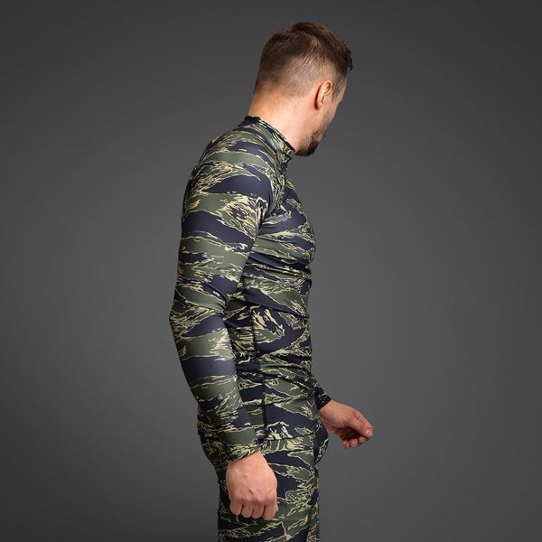 Чоловічий Рашгард GIG Military. Tiger Stripes Camo L
