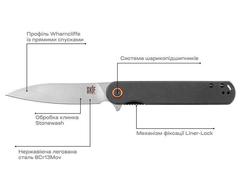 Нож Skif Townee SW Black