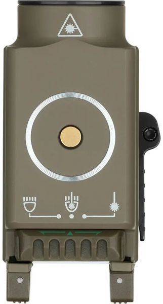 Ліхтар з ЛЦВ Olight Baldr S Green Laser Flat Dark Earth