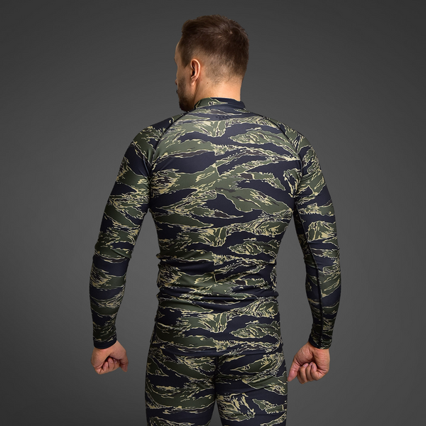 Чоловічий Рашгард GIG Military. Tiger Stripes Camo