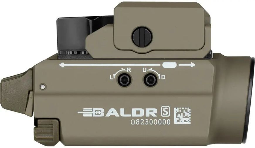 Ліхтар з ЛЦВ Olight Baldr S Green Laser Flat Dark Earth