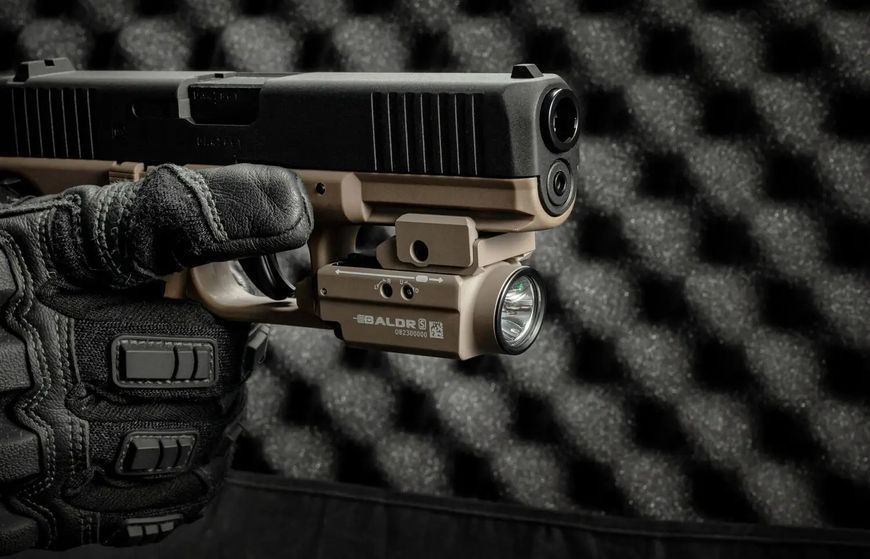 Ліхтар з ЛЦВ Olight Baldr S Green Laser Flat Dark Earth