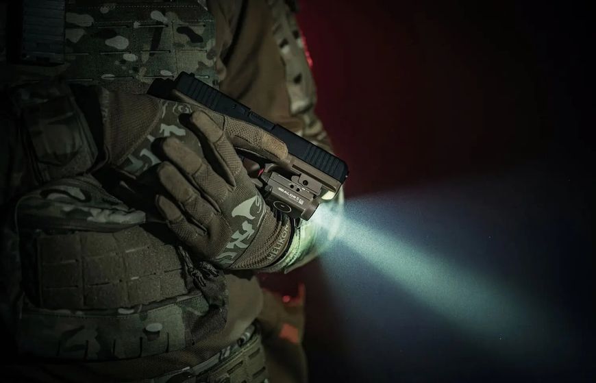 Ліхтар з ЛЦВ Olight Baldr S Green Laser Flat Dark Earth