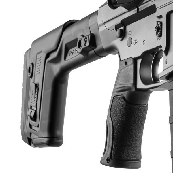 Руків'я пістолетне GRADUS FAB для M16\M4\AR15, обгумована, чорне