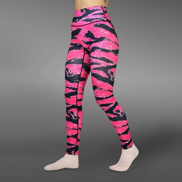 Жіночі лосини GIG Military. Tiger Stripes Pink M