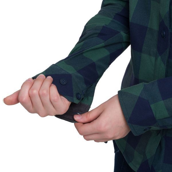 Сорочка жіноча Helikon Marigold - Moss Green Checkered (Small-Regular)