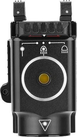 Ліхтар з ЛЦВ Olight Baldr Mini Red Laser Black