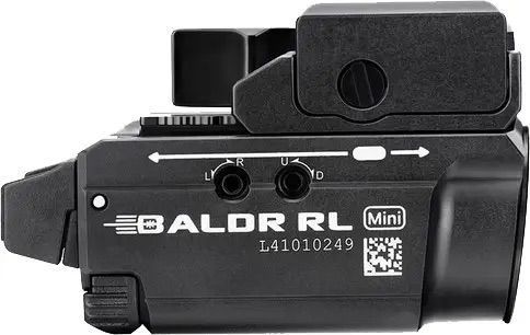 Ліхтар з ЛЦВ Olight Baldr Mini Red Laser Black