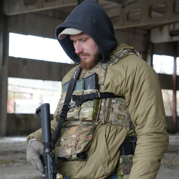 Збройовий ремінь RAGNAROK "RAGNARR" Gen.II (1/2-точковий) Чорний