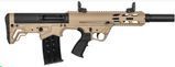 Ружье BARAK MT-99XS Bullpup 12 калибра со стволом 18,5 дюймов. Desert Sand-Black