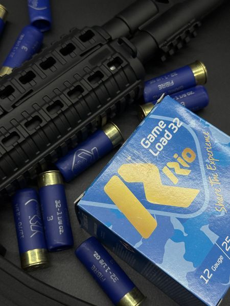 Патрон RIO Game Load-32 FW NEW (без контейнера) кал. 12/70 дробь №7 (2,5 мм) навеска 32 г