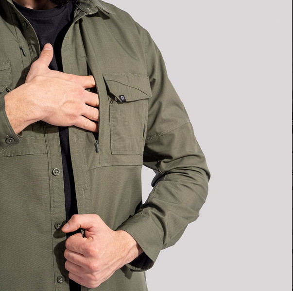 Тактична сорочка Pentagon Plato Short Sleeve - Olive X-Large