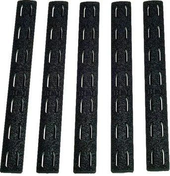 Накладка BCM защитная 5.5" на цевье KeyMod (5 шт. в уп.) цвет: черный
