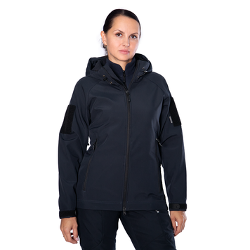 Жіноча куртка Pani SoftShell Темно-синя XL