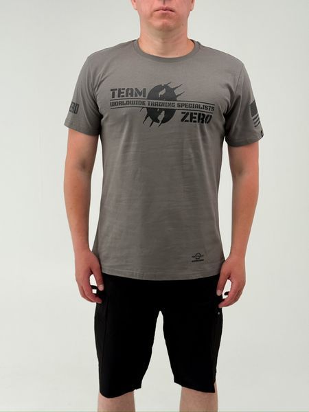 Футболка AGERON ZERO EDITION сірий Small